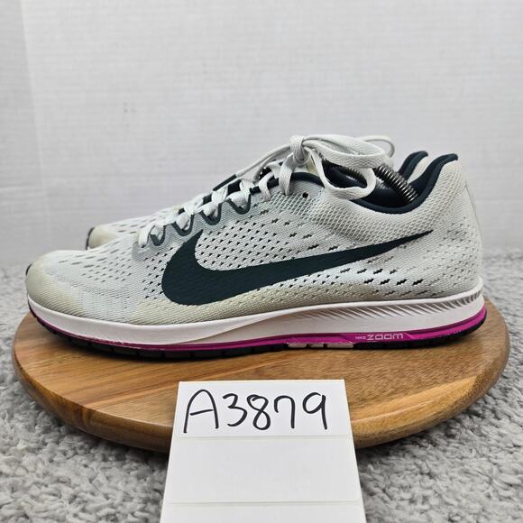 Nike Mens 11 Zoom Streak 6 Gray Green Gym Athletic Daily Running Shoe 831413-005 - Picture 1 of 12